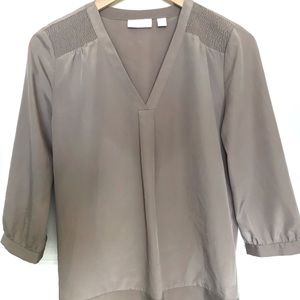 New York & Company Tan Top | XS